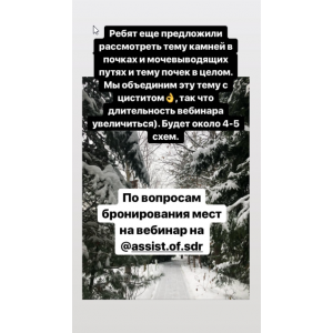 Вебинар Цистит, Почки, Камни в почках. Елена Корнилова