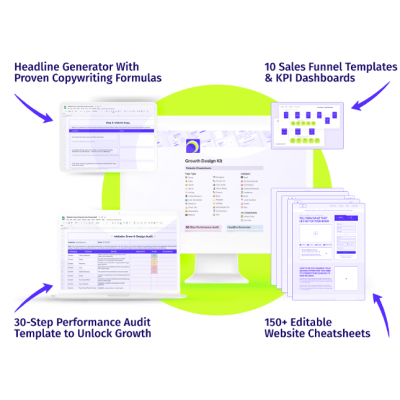 150+ редактируемых шпаргалок лендингов и воронок продаж. youradmission