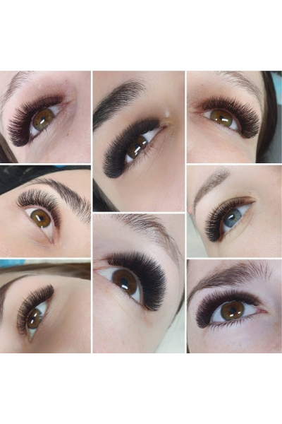 Наращивание ресниц. Техника формирования объемного пучка. Юлия Ведрова