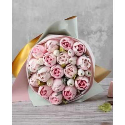 Зефирные тюльпаны 2022 Надежда Попова Малиновка