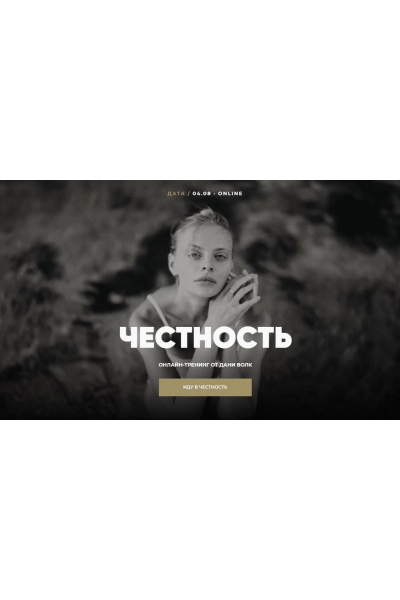 Честность.  Тариф Честность. Даня Волк