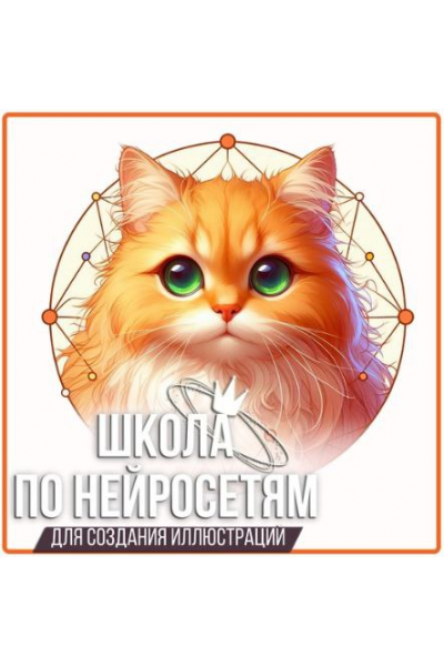 Школа по Нейросетям для создания иллюстрации. Юлия Бабушкина Red Cat