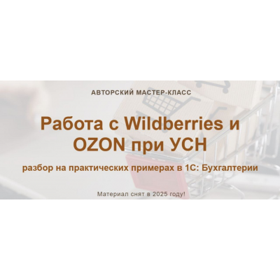 Работа с Wildberries и OZON при УСН 2025 Тариф: Видео без обратной связи. Алина Календжан