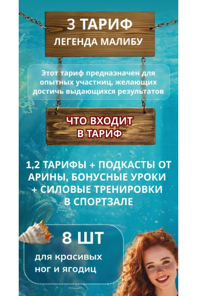 Спасатели малибу: пятый подход. Тариф 3. Легенда Малибу. Арина Рыкова