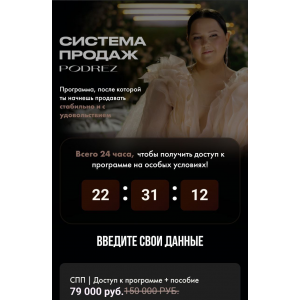 Система продаж. Ирина Подрез Система продаж. Ирина Подрез