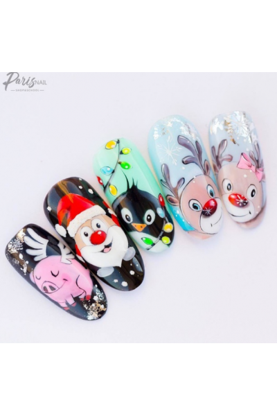 Зимняя сказка. Юлия Кузнецова ParisNail