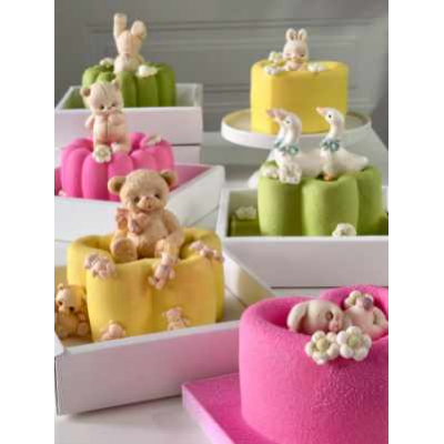 Фигурки, декор и десерты из Птичьего молока, как альтернативная замена дорогому шоколаду. New Птичка 2.0 Ольга Сикова Si_Fleur