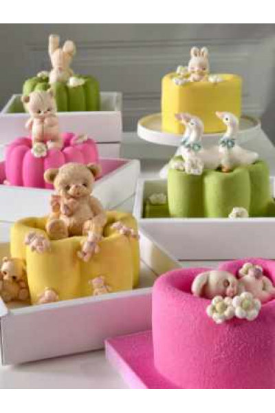 Фигурки, декор и десерты из Птичьего молока, как альтернативная замена дорогому шоколаду. New Птичка 2.0 Ольга Сикова Si_Fleur