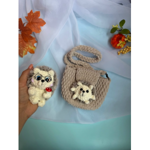 Ежик с сумочкой. Екатерина Белоусова Махоткины игрушки