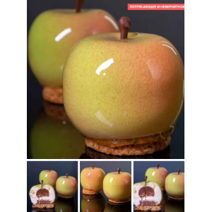 Муссовое пирожное "Наливное яблочко". Елена Крохмаль, Pastry-School.online Муссовое пирожное "Наливное яблочко". Елена Крохмаль, Pastry-School.online
