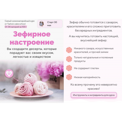 Зефирное настроение. Таша Коробейникова, Мария Васильева, Tasha’s cake school