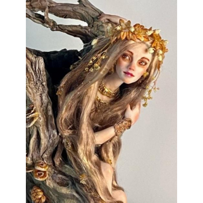 Дизайнерская кукла «Дриада - девушка в дереве». Наталья Филинова