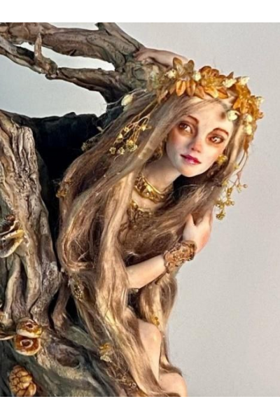 Дизайнерская кукла «Дриада - девушка в дереве». Наталья Филинова