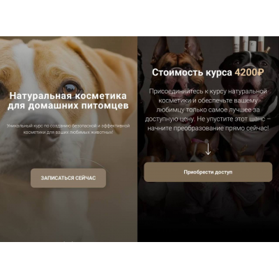 Натуральная косметика для домашних питомцев. Елена Золотухина