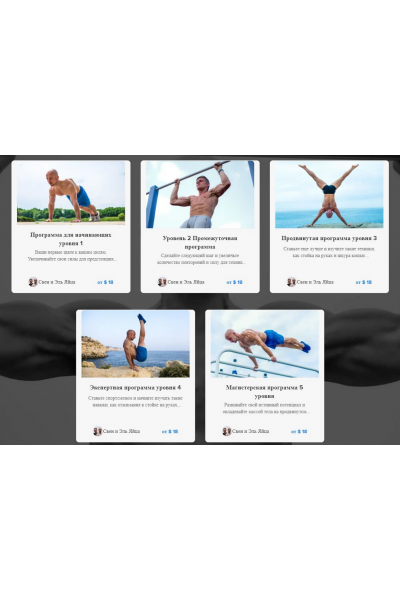 Полный курс Калистеники. Complete Calisthenics. Level 1-5 Bundle, Calisthenics Movement