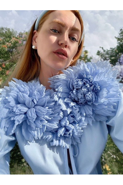 Цветок из ткани. Пион New. Таня Соколова