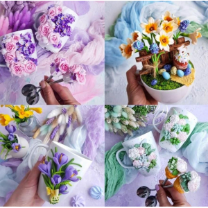 Цветочный курс 2.0. artspoons_school, Школа лепки онлайн Artspoons Цветочный курс 2.0. artspoons_school, Школа лепки онлайн Artspoons