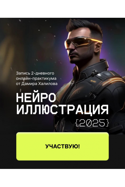 Нейро иллюстрация 2025 Дамир Халилов
