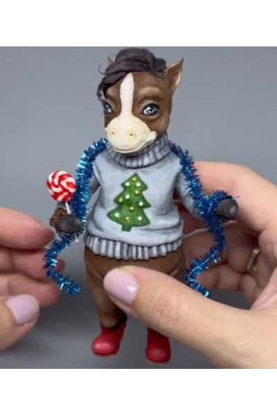 Лошадка - символ 2026 года. Светлана Шенаева