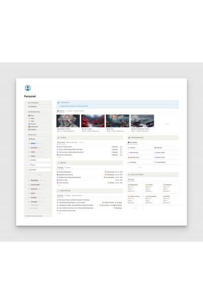 Sidekick. Система управления сферами жизни. Notion Things