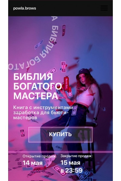 Гайд Библия богатого мастера. Полина Владимирова, powla.brows