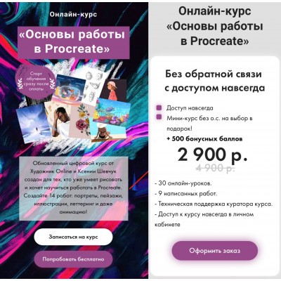 Основы работы в Procreate 2.0. Ксения Шевчук, Художник Online