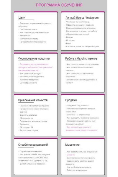 Наставничество по продажам и созданию личного бренда. Анастасия Внук