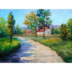 Летний пейзаж. Татьяна Зубова ZartSchool