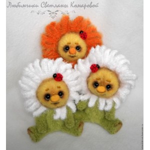 Мастер-класс Мишка Ромашка. Вязание. Светлана Комарова Игрушка