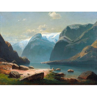 Озеро в горах Швейцарии. Татьяна Зубова ZartSchool