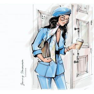 Фигура и пространство в Фэшн-иллюстрации. Тариф Без проверки. Евгения Назарова ProcreateSchool