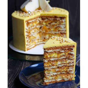 Медовик "Груша-Горгонзола-Кедровый орех". Маруся Манько