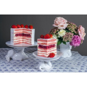 Торт Клубничная роза. Юлианна Сухотерина Торт Клубничная роза. Юлианна Сухотерина