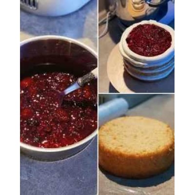 Торт "Ванильный с ягодным конфитюром". Ольга Куликова @kulik_ova