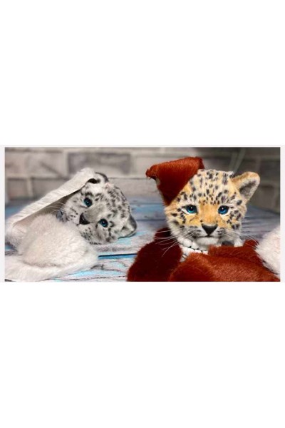 Реалистичная игрушка Дикий котёнок. Катя Лейт, Анна Соколова