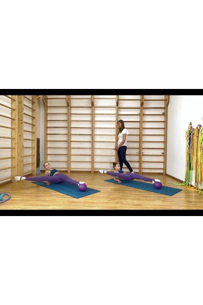 Упражнения для укрепления осанки и развития устойчивости. Инна Яромова