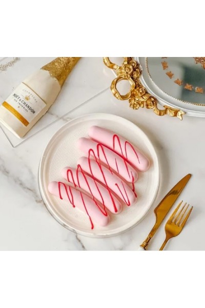 Шоколадные сосиски и тарелка + урок по гибкому шоколаду. Екатерина Завирюха