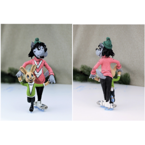 Ну, заяц, погоди! Волк + заяц. Татьяна Броницкая