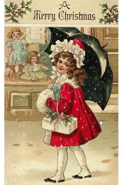 Мастер-класс «Ватные ретро малыши - Рождественская история». Татьяна Броницкая