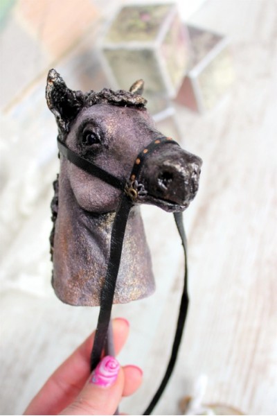 Лошадка из папье-маше. Татьяна Броницкая