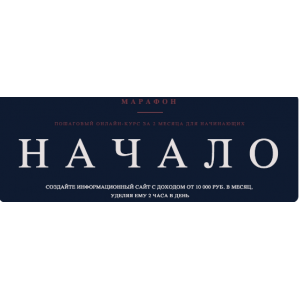 Информационный сайт с доходом от 10 000 руб. в месяц, без технического образования и опыта. Роман Пузат Информационный сайт с доходом от 10 000 руб. в месяц, без технического образования и опыта. Роман Пузат