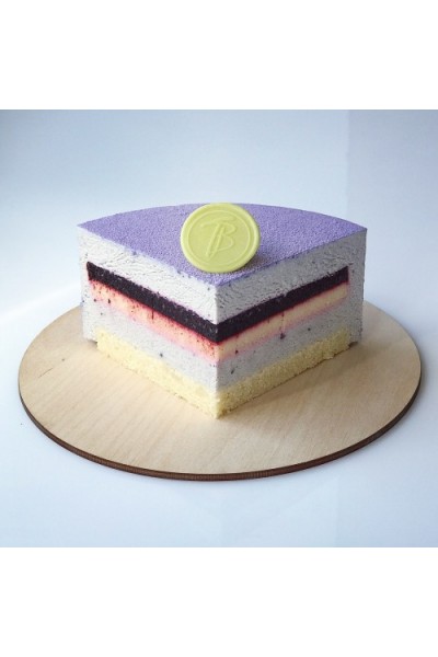 Видео урок и техкарта Муссовый Торт "Лаванда". Александра Овешкова Cake Pro