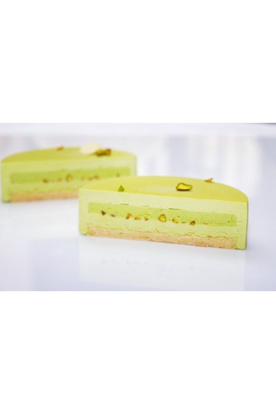 Видео урок и техкарта Муссовый Торт "Фисташка-Шоколад". Александра Овешкова Cake Pro