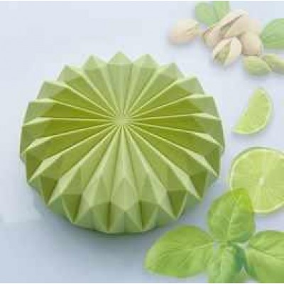 Муссовый торт "Лайм-Фисташка-Базилик". Александра Овешкова  cake pro