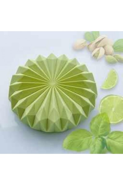 Муссовый торт "Лайм-Фисташка-Базилик". Александра Овешкова  cake pro