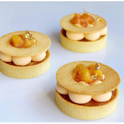 Рецепт тарта Апельсиновый взрыв. Александра Овешкова Cake Pro