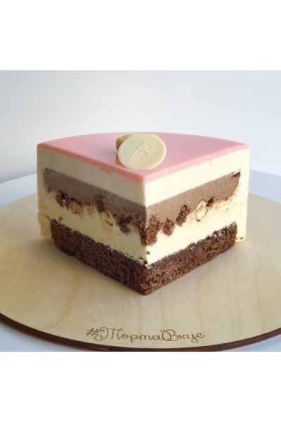 Видео урок и техкарта Муссовый Торт Диабелла. Александра Овешкова Cake Pro