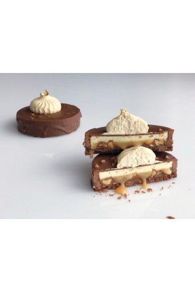 Видео урок и техкарта "Тарт Сникерс"/ Александра Овешкова Cake Pro