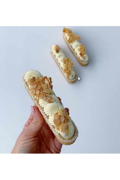 Видео урок и техкарта "Тарт Кокос-Карамель". Александра Овешкова  Cake Pro