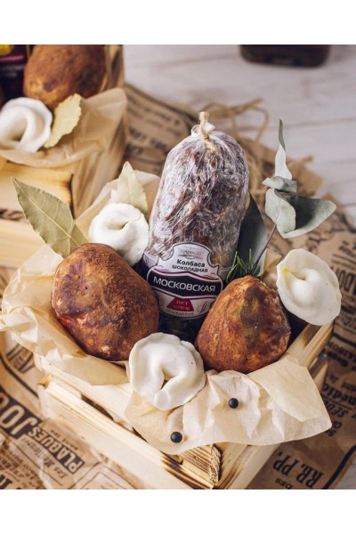 Картофель + Пельмешки из пластичного шоколада + Шоколадная колбаса. Екатерина Завирюха